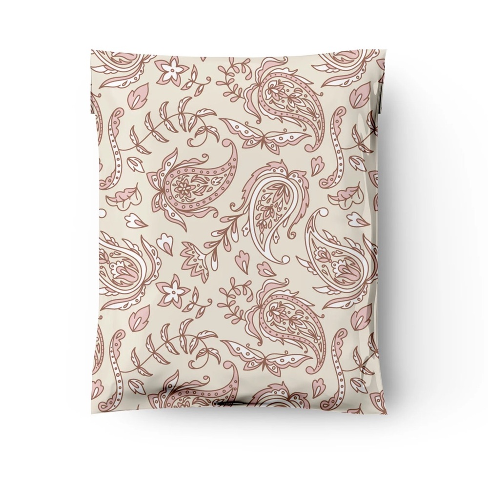 Paisley Pink Poly Mailer’s 10x13 Pack of 25 - Picture 8 of 10